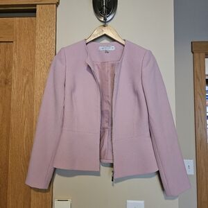 Tahari Pink Blazer Petite Size 2P